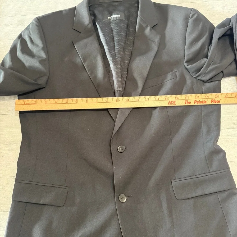 Strellson‎ Premium men's black suit jacket and pants